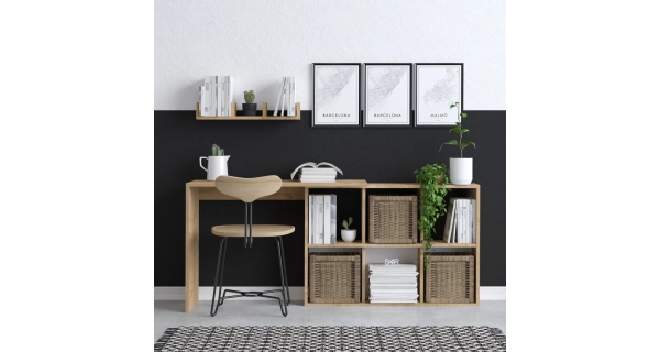 Studijní stůl ALLEN, dub