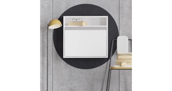 Studijní stůl CAFFER, bílá