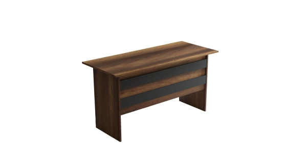 Studijní stůl DENICE, vlašský ořech/antracit