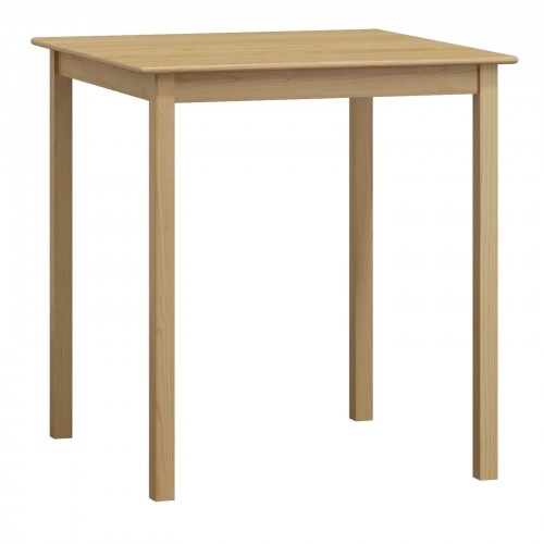 Stůl DASHEN 2, 100 x 100 cm, masiv borovice