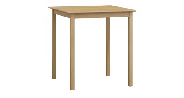 Stůl DASHEN 2, 100 x 100 cm, masiv borovice