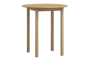 Stůl DASHEN 3, průměr 50 cm, masiv borovice