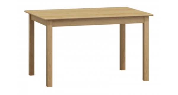 Stůl DASHEN 8, 120/155 x 75 cm, masiv borovice