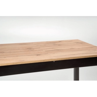 Stůl EIRA, dub wotan/černá