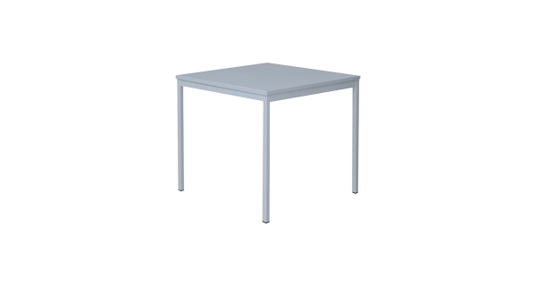 Stůl PEREGRINE 80x80, šedý