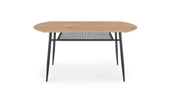 Stůl SURI, zlatý dub/černá