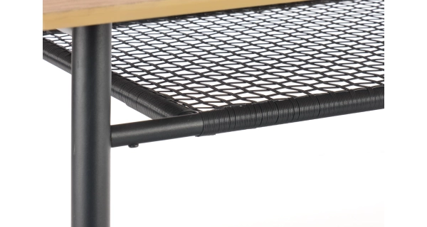 Stůl SURI, zlatý dub/černá