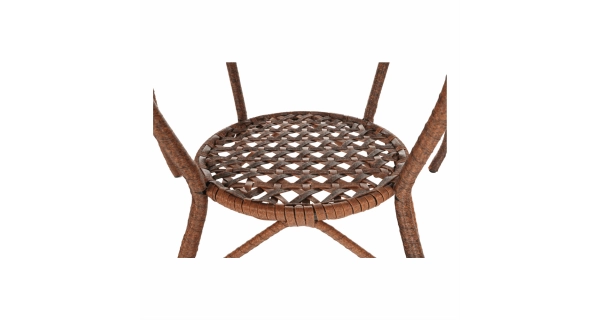 ŠTURM, zahradní ratanový set 1+2, hnědá