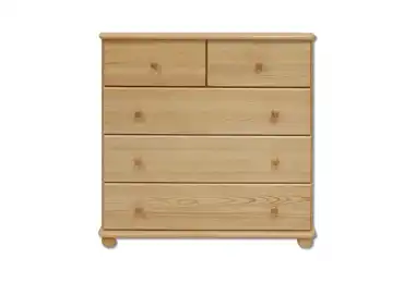 Šuplíková komoda HUANDOY, masiv borovice, moření: …