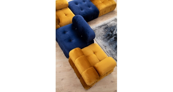 Taburet AMIENS, hořčicová