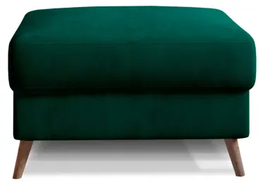 Taburet DOLBY, zelená látka