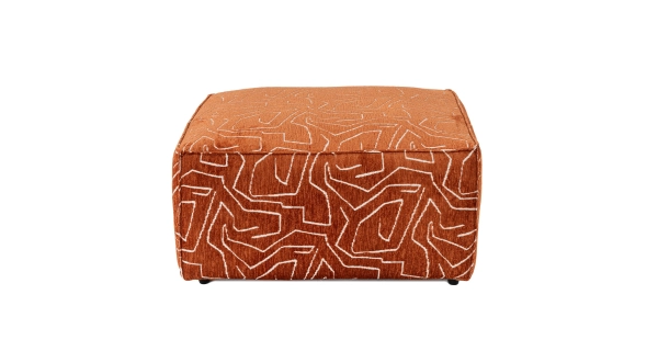 Taburet DRIRIS, oranžová