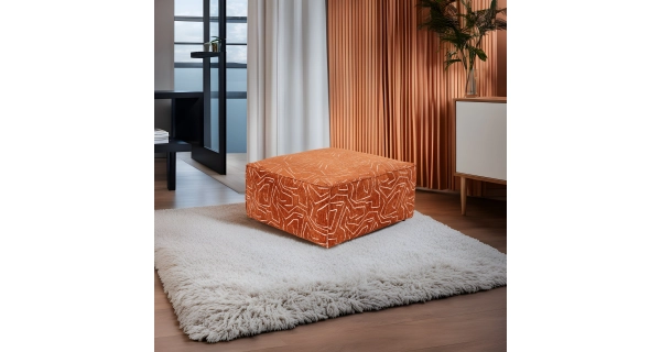 Taburet DRIRIS, oranžová