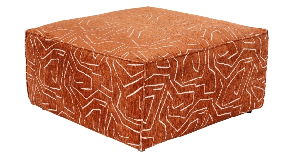 Taburet DRIRIS, oranžová