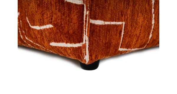 Taburet DRIRIS, oranžová