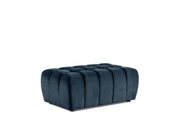 Taburet GRAHAMIA 05, modrá látka