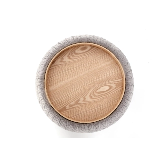 Taburet HUTCH, šedá