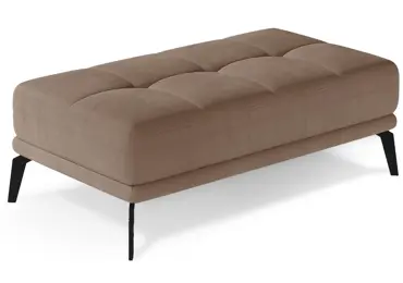 Taburet LITHOPS 15, světle hnědá látka