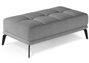 Taburet LITHOPS 28, světle šedá látka