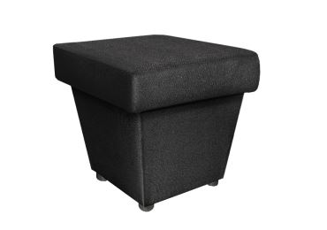 Taburet NEJBY WILUNA, černá látka