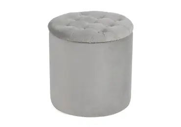 Taburet PIPARO, šedá