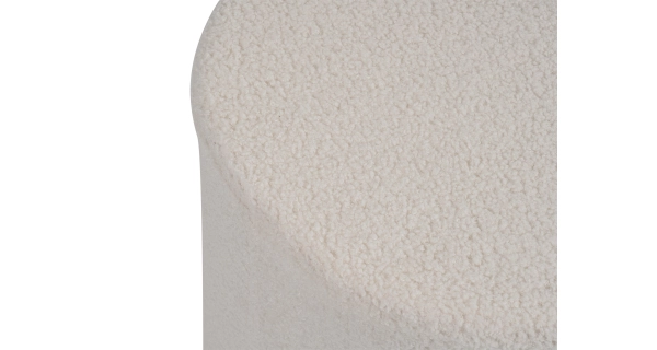 Taburet POPRI, bílá