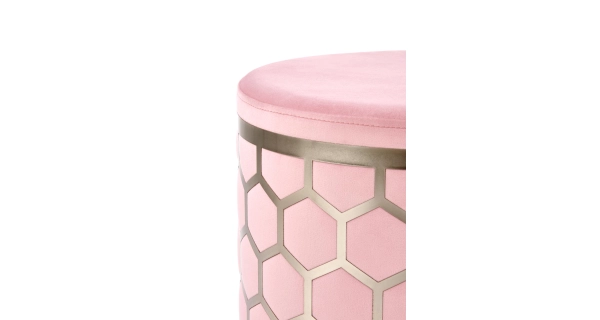 Taburet REMY, růžová