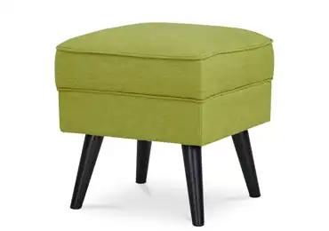 Taburet SARMORHAL, zelená látka, nohy buk