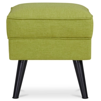 Taburet SARMORHAL, zelená látka, nohy buk