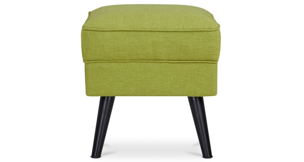 Taburet SARMORHAL, zelená látka, nohy buk