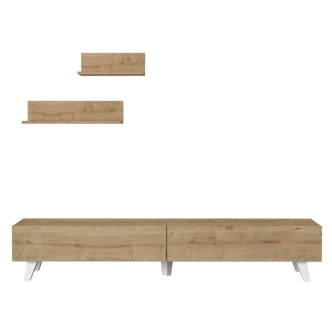 Televizní stolek ALBORZ se dvěma policemi, sapphire