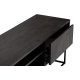Televizní stolek ARMANDO 180 cm, tmavě hnědá/černá