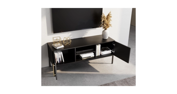 Televizní stolek BOLSENA, černý mat