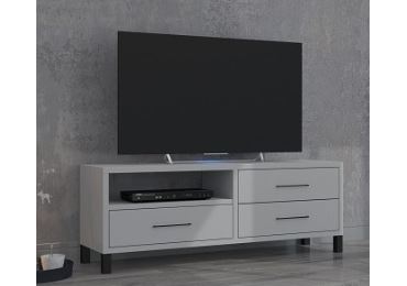 Televizní stolek BRASSICA 3S, světle šedá