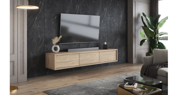 Televizní stolek CELESTIN I, olejovaný dub