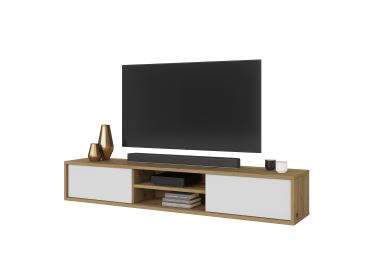 Televizní stolek CELESTIN III, dub artisan/bílá