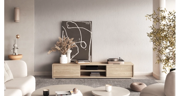 Televizní stolek CELESTIN III, olejovaný dub