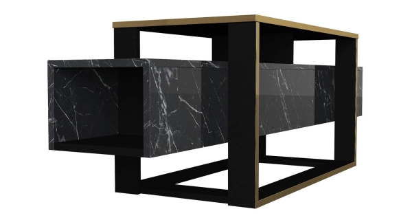 Televizní stolek CETATUIA, marble