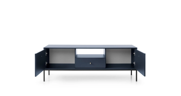 Televizní stolek CORANICA, modrá