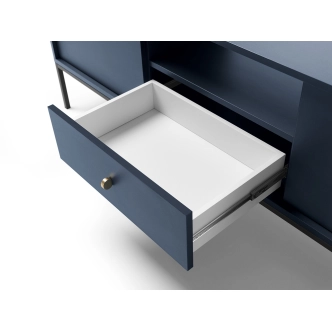 Televizní stolek CORANICA, modrá