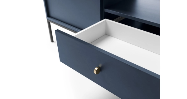 Televizní stolek CORANICA, modrá