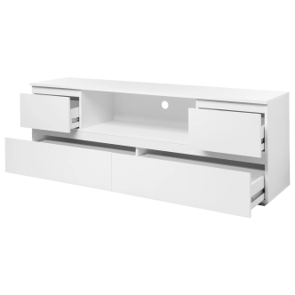 Televizní stolek DAGLARI, bílý
