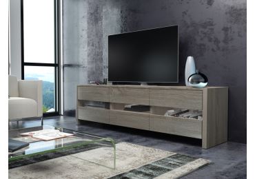 Televizní stolek DUSTLIK, dub sonoma