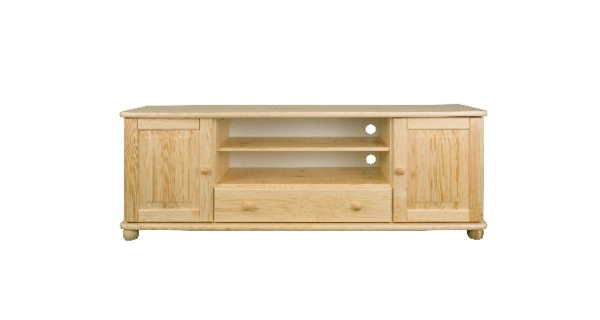 Televizní stolek EIGER, masiv borovice, moření: …