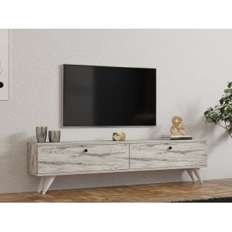 Televizní stolek GRAVEL, mramor