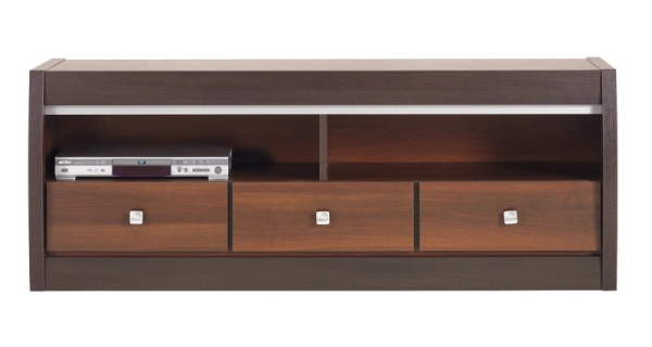 Televizní stolek HADIR typ 2, ořech tmavý