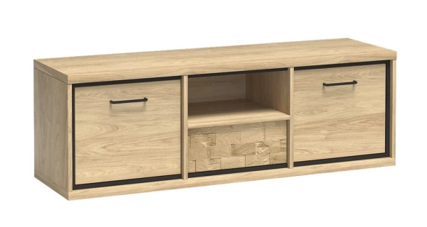 Televizní stolek IPPOLITO 1, dub hickory