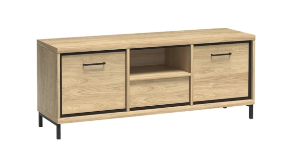 Televizní stolek IPPOLITO 1, dub hickory