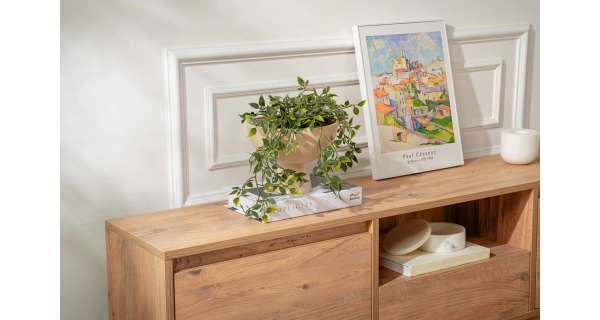 Televizní stolek KALLAN, atlantská borovice