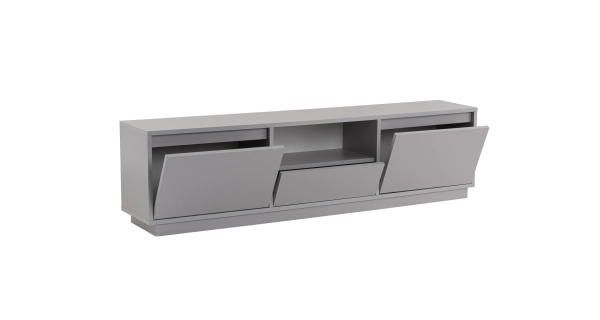 Televizní stolek KALLAN, šedá
